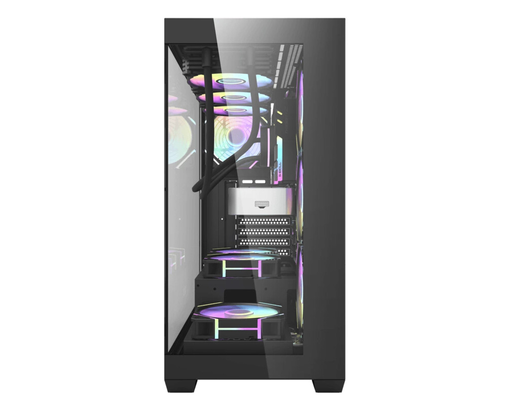 Кутия Darkflash ATX - DS900 Black - 7 x 120 mm A-RGB fans included 2