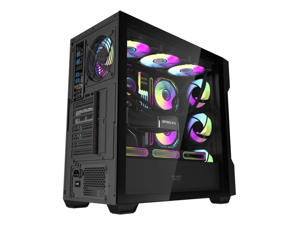Кутия Darkflash ATX - DS900 Mesh Black - 4 x 1... 3