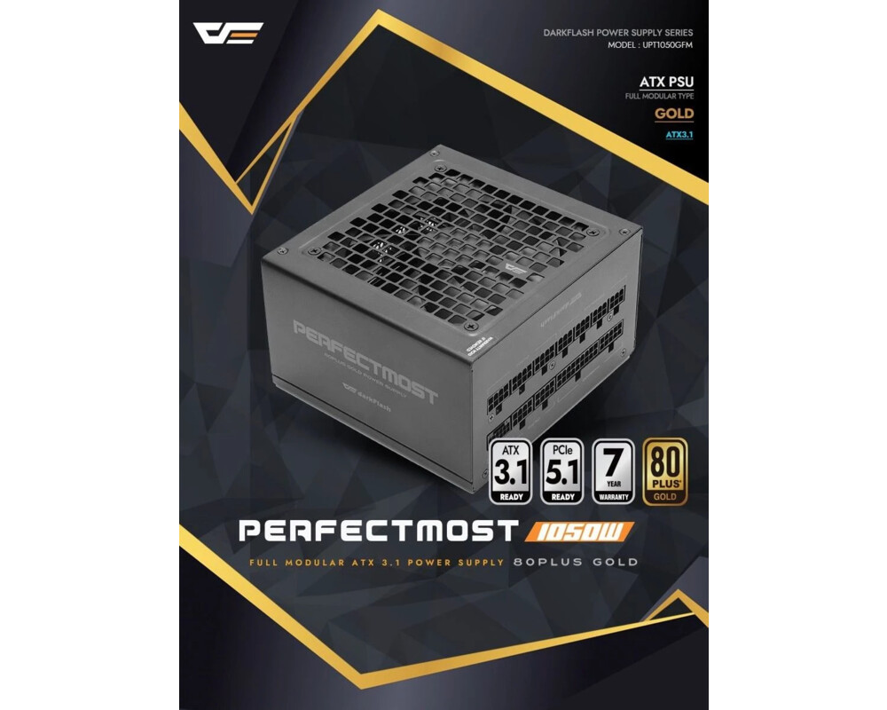 Захранване Darkflash ATX 3.1 1050W Gold 8