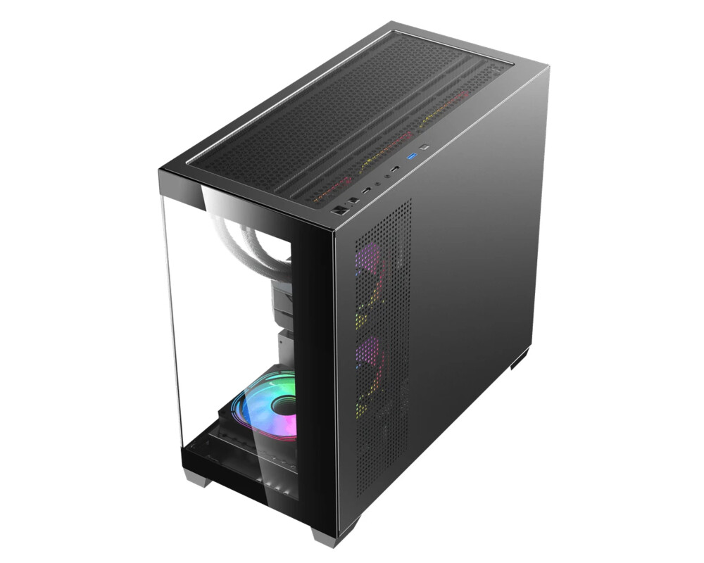 Кутия Darkflash mATX - DS900M Black - 6 x 120... 6