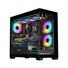 Darkflash mATX - DS900M Black - 6 x 120... 854480 DS900M-6F-BK на топ цена - PIC.bg