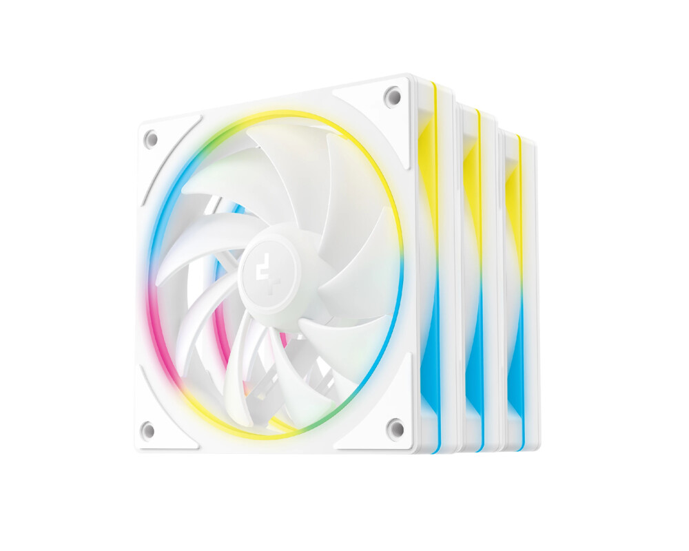 Вентилатор DeepCool FL12 SE 3IN1 WH 2