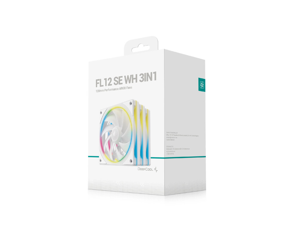 Вентилатор DeepCool FL12 SE 3IN1 WH 8