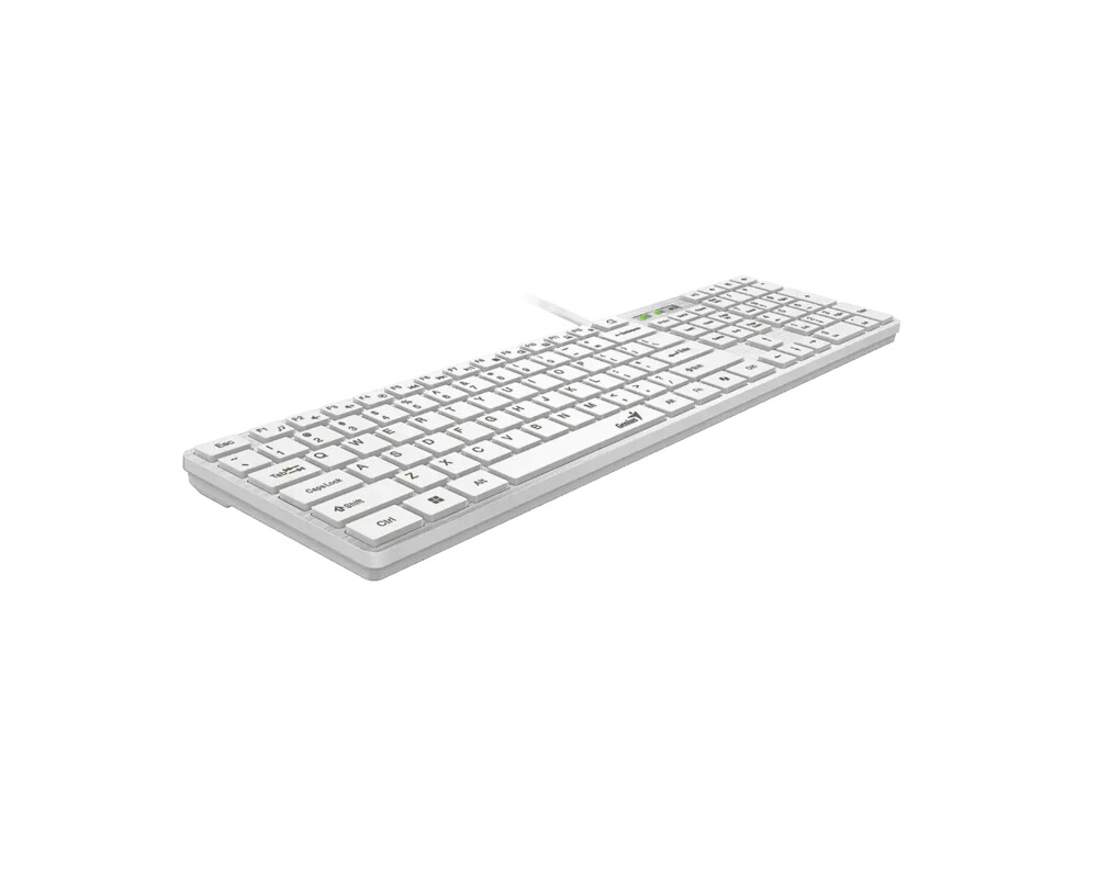 Клавиатура Genius клавиатура Slim Keyboard SlimStar 126 White - Copilot 4
