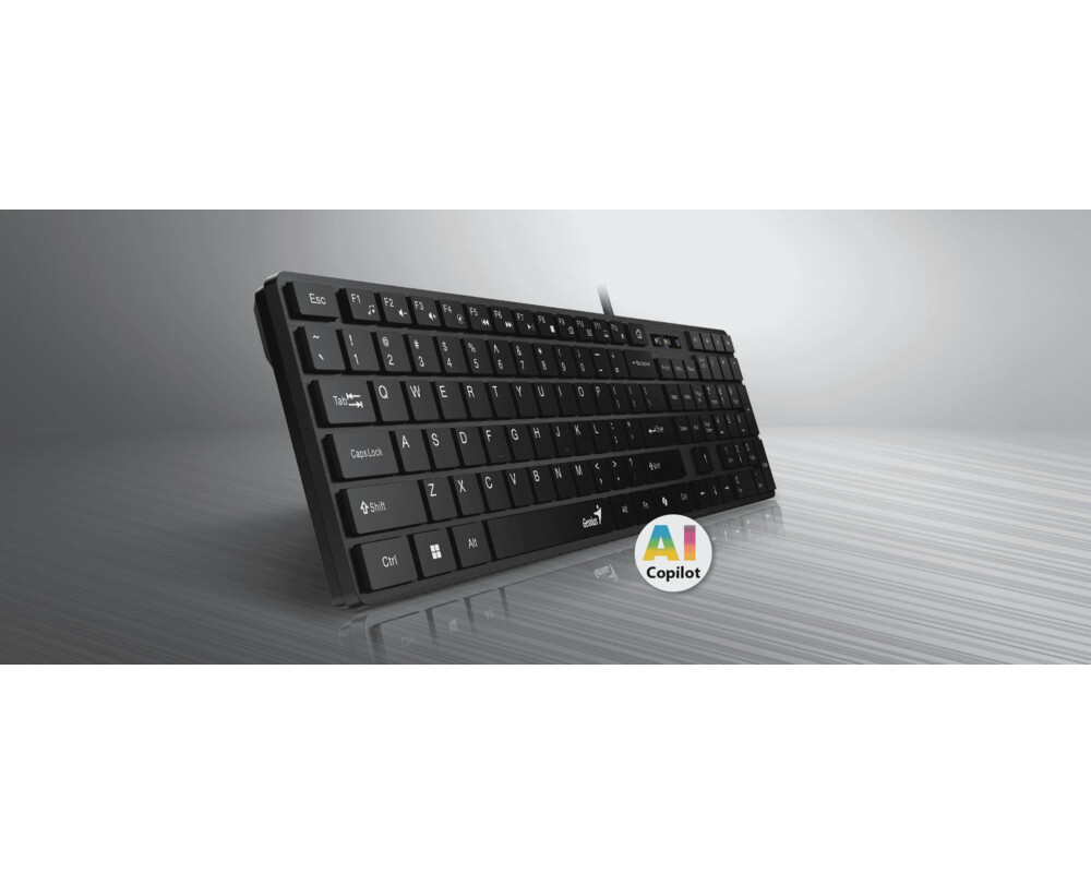 Клавиатура Genius клавиатура Slim Keyboard SlimStar 126 Black - Copilot 5