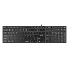  Genius клавиатура Slim Keyboard SlimStar 126 Black - Copilot 854745 GENIUS-SlimStar-126-US-BK на топ цена - PIC.bg