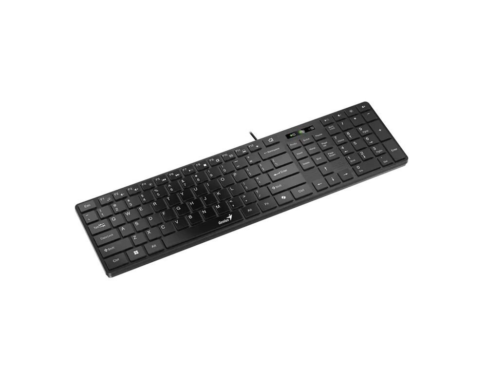 Клавиатура Genius клавиатура Slim Keyboard SlimStar 126 Black - Copilot 2