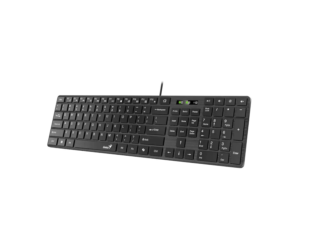 Клавиатура Genius клавиатура Slim Keyboard SlimStar 126 Black - Copilot 3
