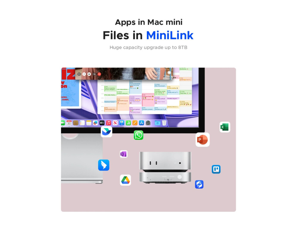 Аксесоар за съхранение Orico докинг станция SSD Docking station M.2 NVMe - USB-C 3