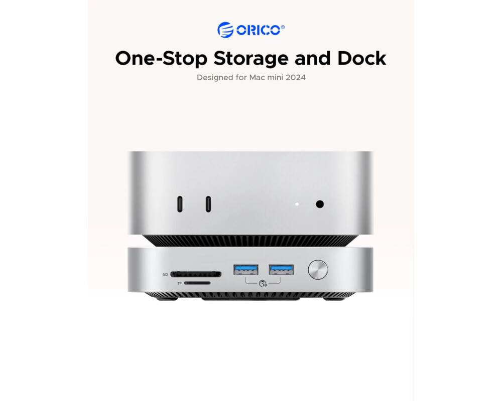 Аксесоар за съхранение Orico докинг станция SSD Docking station M.2 NVMe - USB4 4