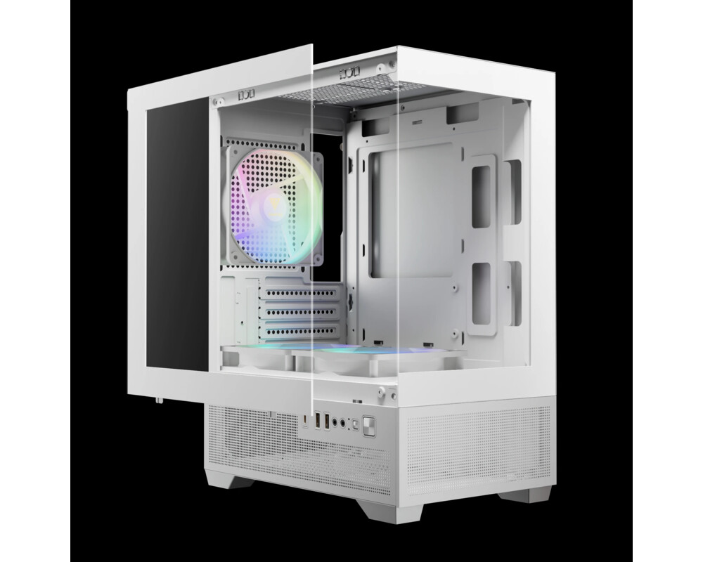 Кутия Gamdias mATX - AURA GC9M Elite White - 3 x 120 mm A-RGB 4