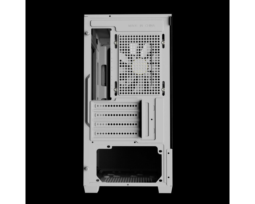 Кутия Gamdias mATX - AURA GC9M Elite White - 3 x 120 mm A-RGB 7