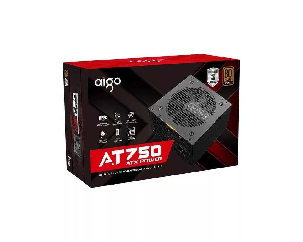 Захранване Aigo 750W Bronze - AT750 9
