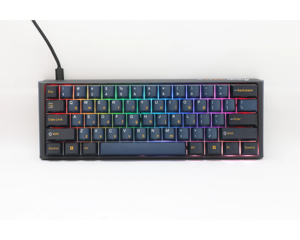 Клавиатура Ducky професионална геймърска механична клавиатура Professional Gaming Mechanical Keyboard One 3 Pro Mini Nazca Line - 8K 2