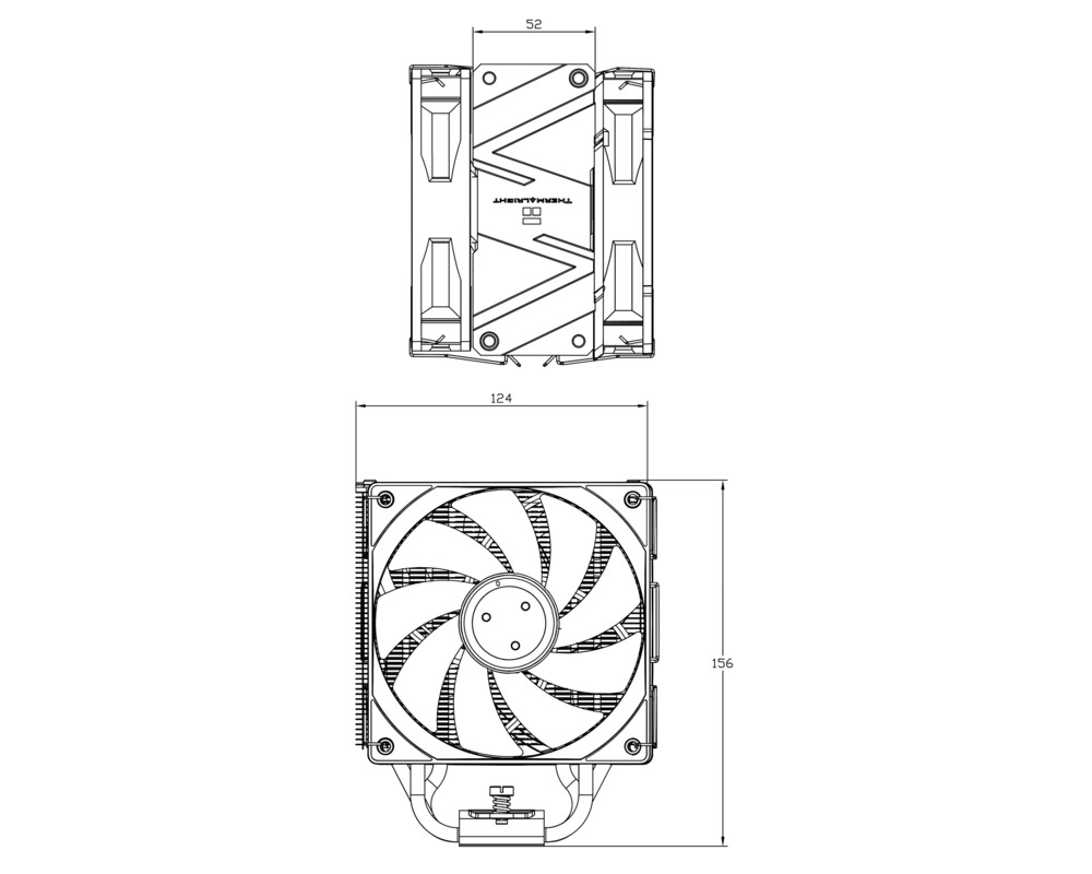 Охладител за процесор Thermalright Burst Assassin 120 EVO Dark... 9