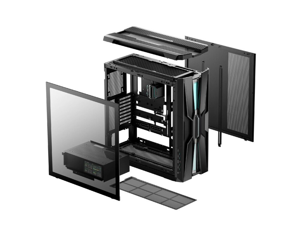 Кутия DeepCool EATX - GENOME III - 420 mm AIO Pre-Installed 10