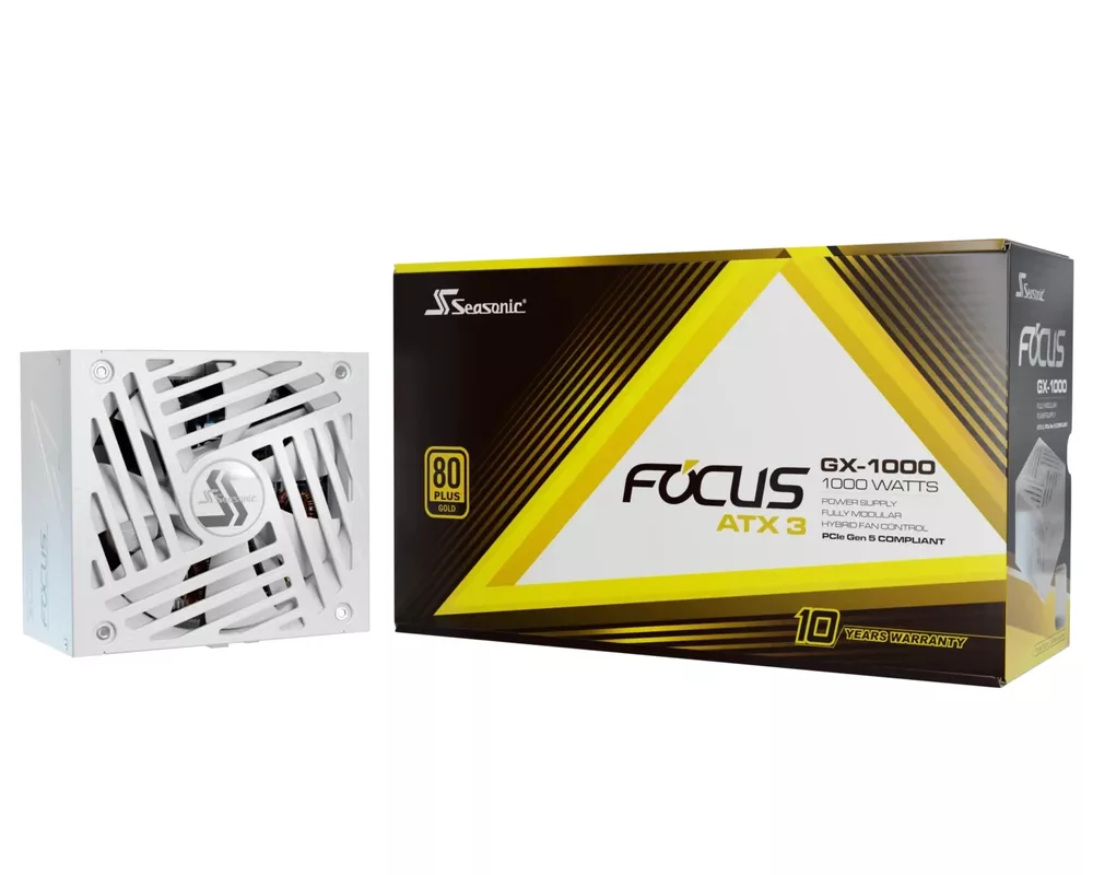 Захранване Seasonic ATX 3.1 1000W Gold - FOCUS GX-1... 11