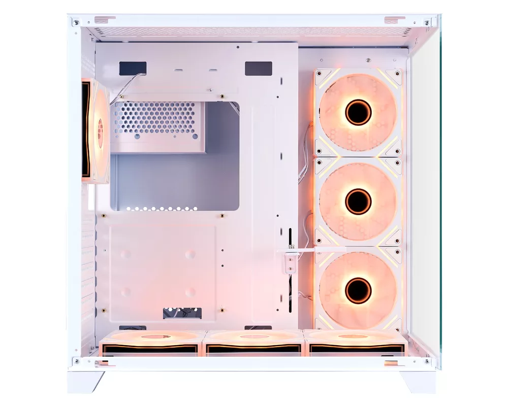 Кутия 1stPlayer ATX - MEGAVIEW MV8 White - 7 x... 4