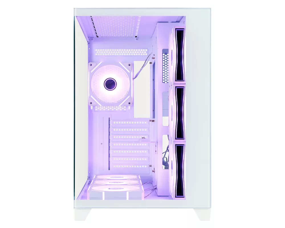 Кутия 1stPlayer ATX - MEGAVIEW MV8 White - 7 x... 2