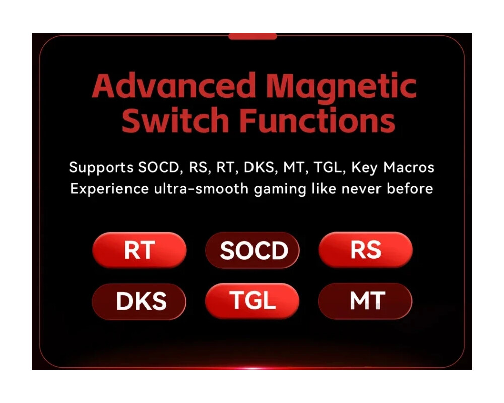 Клавиатура Madlions професионална геймърска механична клавиатура Professional Gaming Mechanical Keyboard MAD 60 HE Flagship V2 - 8K 7