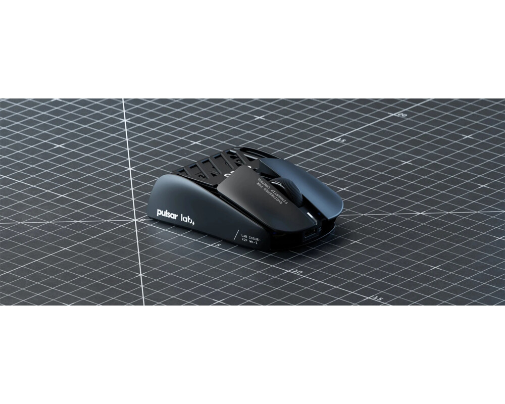 Мишка Pulsar професионална Wireless Gaming Mouse X2F Black [Pulsar LAB] - 8K 12