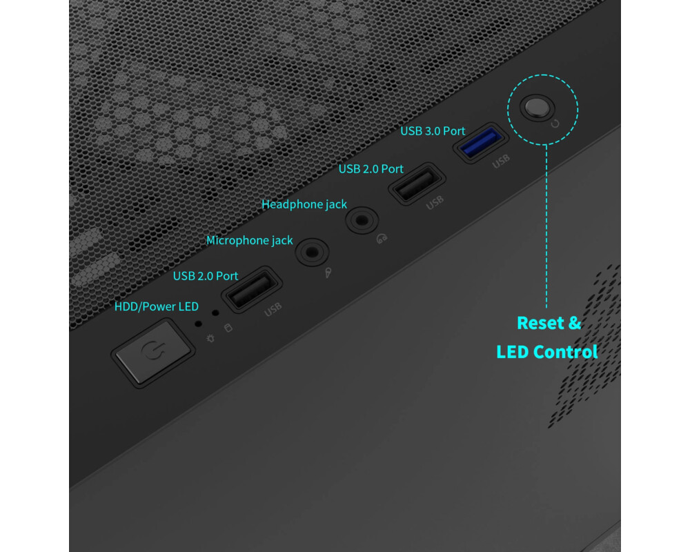 Кутия Zalman ATX - N7 PLUS - 7 fans included 18