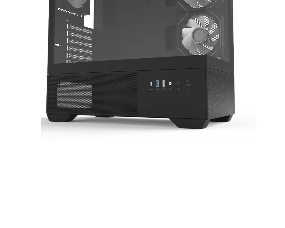 Кутия Zalman ATX - Chronix BLACK - 3 x 120 mm A-RGB 7