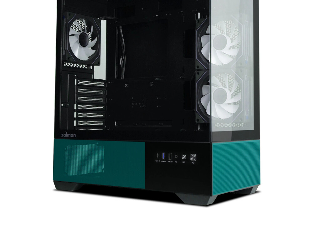 Кутия Zalman ATX - Chronix BLACK - 3 x 120 mm A-RGB 18