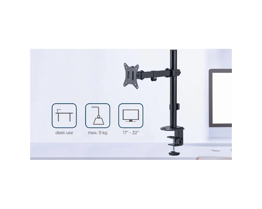 Стойка Gembird - MA-D1-03 - 1 Monitor 13