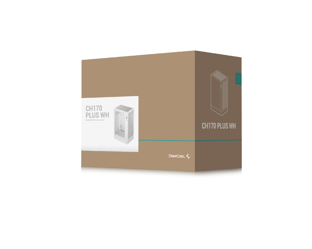 Кутия DeepCool CH170 PLUS WH 12