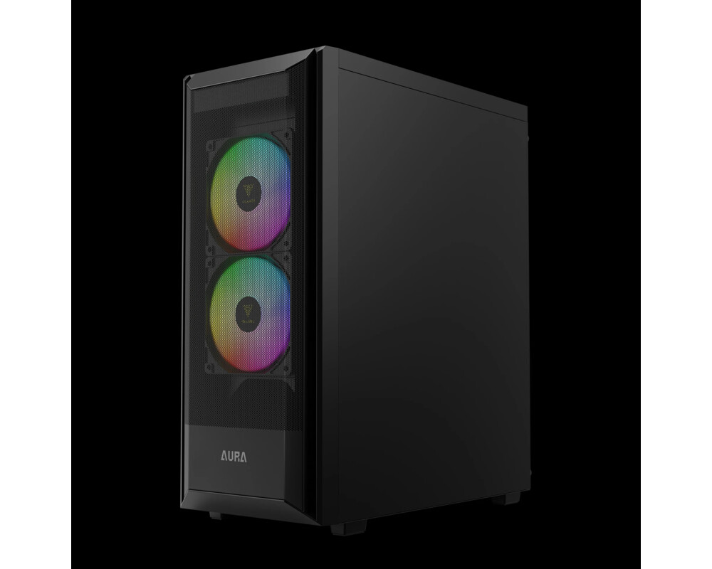 Кутия Gamdias ATX - AURA GC6 ELITE ARGB BK - Addressable RGB 6