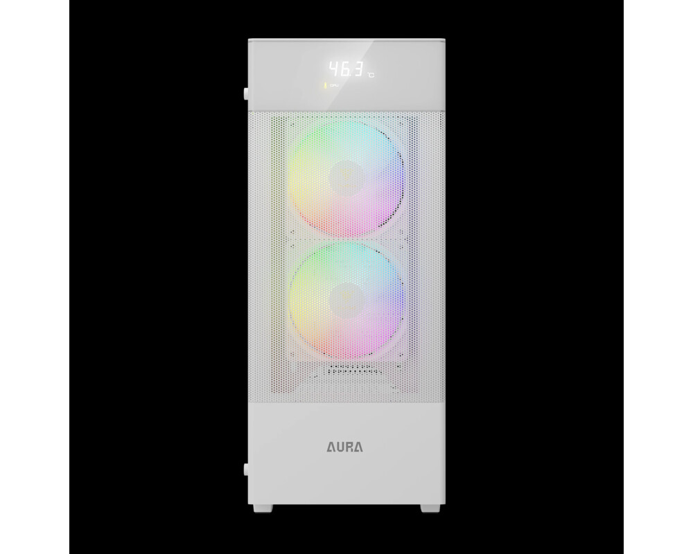 Кутия Gamdias ATX - AURA GC5 ELITE ARGB WH - Addressable RGB 4