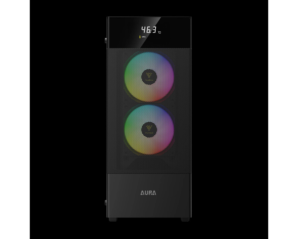 Кутия Gamdias ATX - AURA GC5 ELITE ARGB BK - Addressable RGB 4