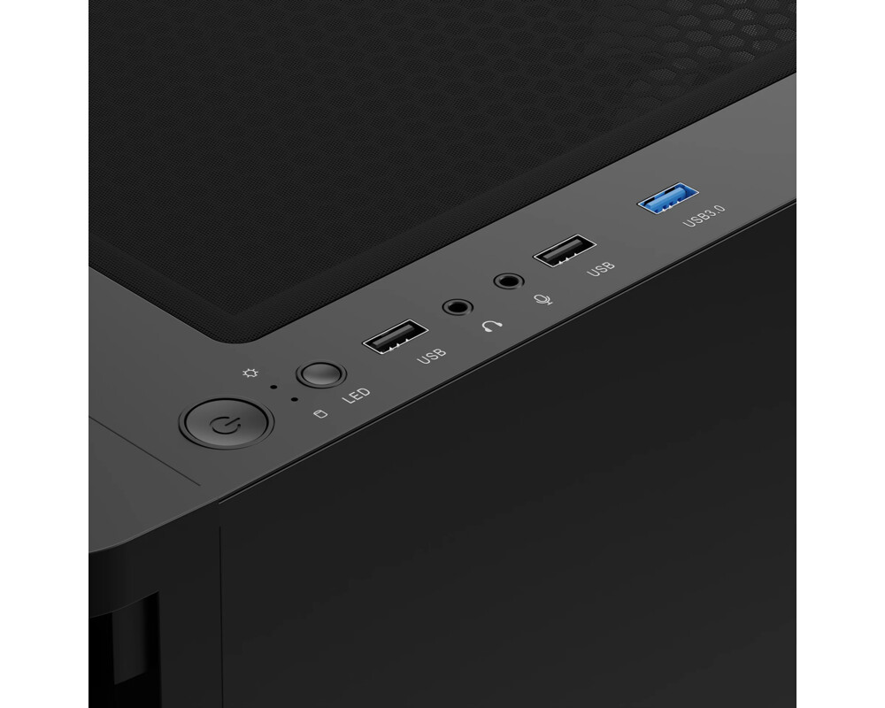 Кутия Gamdias ATX - TALOS E3 CG - 3 x 120 mm A-RGB 9