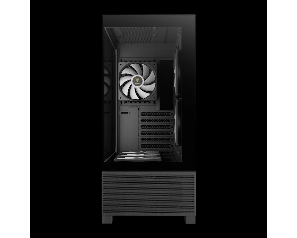 Кутия Gamdias mATX - AURA GC12 ARGB BK - 6 x 120 mm A-RGB 6