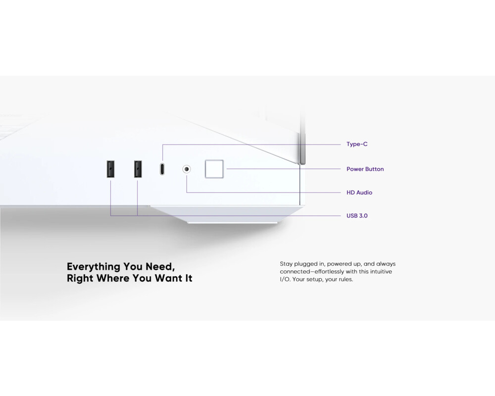 Кутия 1stPlayer ATX - GM7 Black - 4 x 120 mm A-RGB fans included 8