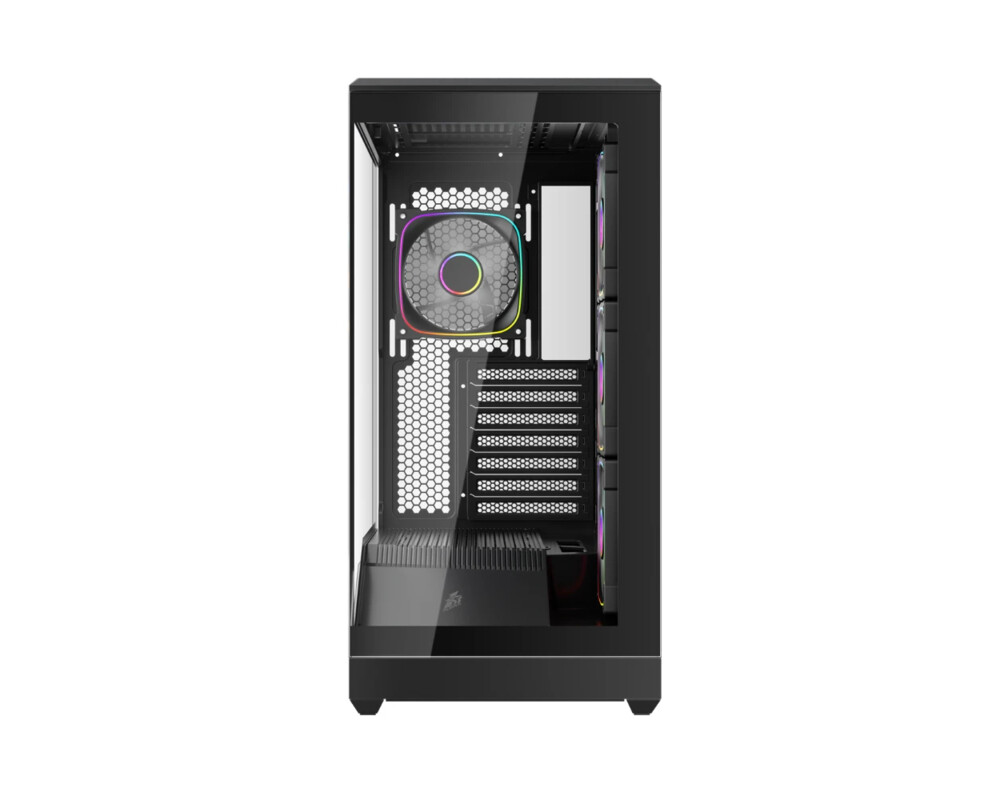 Кутия 1stPlayer ATX - GM7 Black - 4 x 120 mm A-RGB fans included 3