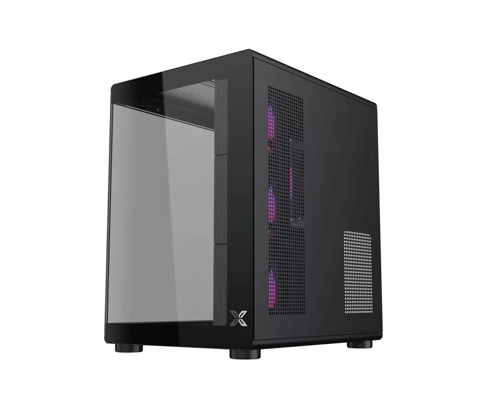 Кутия Xigmatek ATX - Aqua Compact Air - 4 ARGB... 4