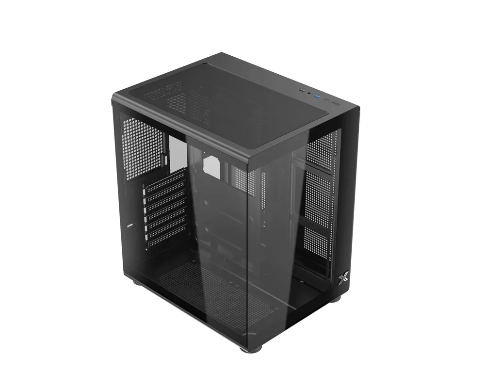 Кутия Xigmatek ATX - Aqua Compact Air - 4 ARGB... 10