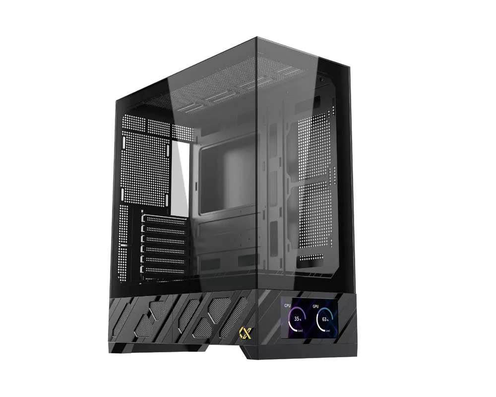 Кутия Xigmatek E-ATX - Alphard Pro - 6 inch LCD Display 10