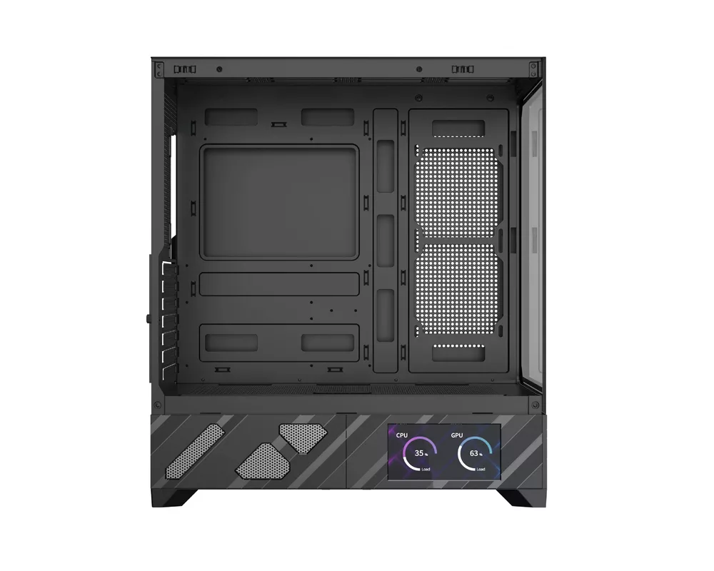 Кутия Xigmatek E-ATX - Alphard Pro - 6 inch LCD Display 6