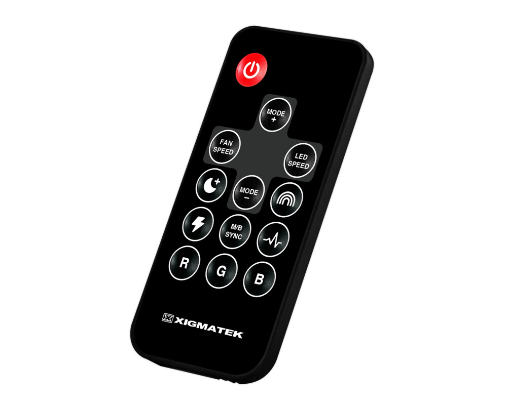 Вентилатор Xigmatek Комплект вентилатори Pack 3-in-1 3x120mm - Infinity G22A - Infinity Mirror 6