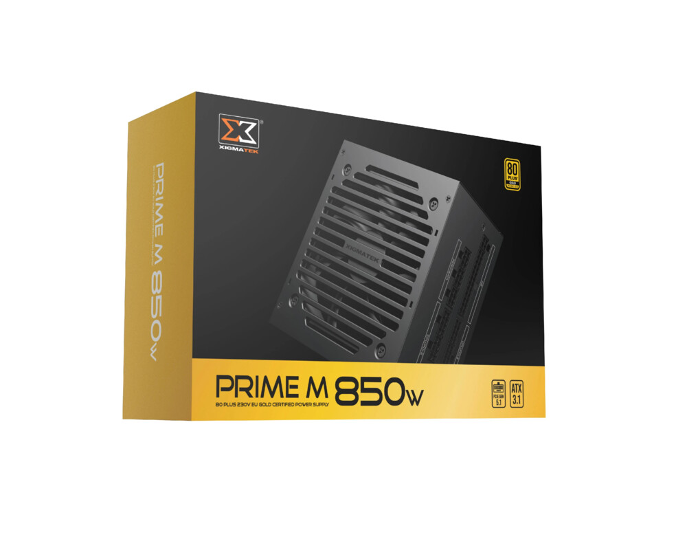 Захранване Xigmatek ATX 3.1 850W Gold 12