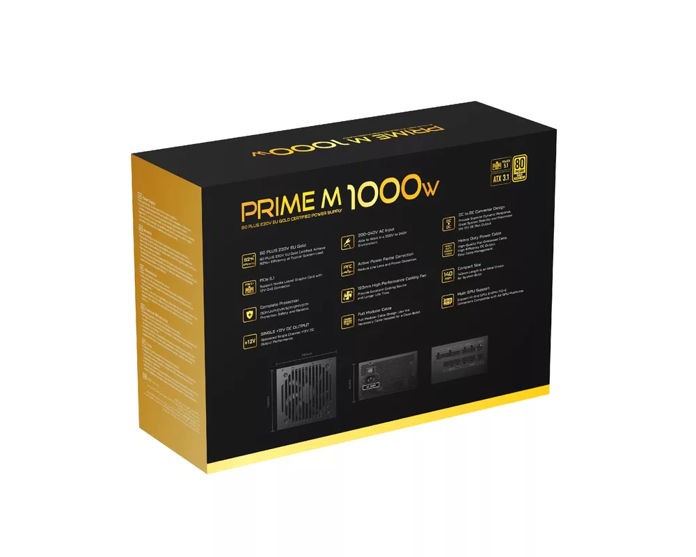 Захранване Xigmatek ATX 3.1 1000W Gold 11