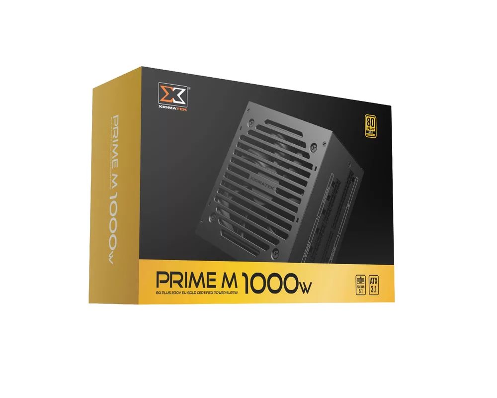 Захранване Xigmatek ATX 3.1 1000W Gold 12