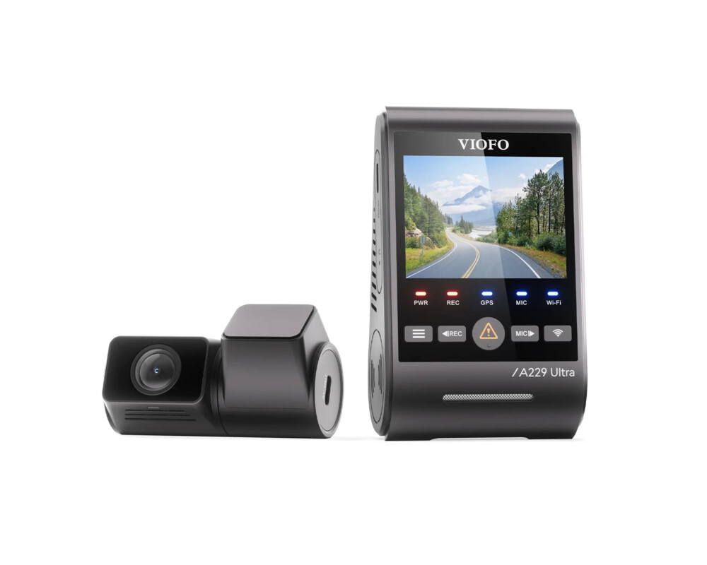Видеорегистратор VIOFO Dash Cam A229 Ultra 2 Channel - 4K 2