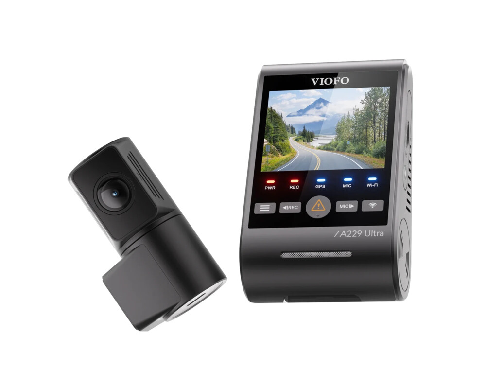 Видеорегистратор VIOFO Dash Cam A229 Ultra 2 Channel - 4K 4