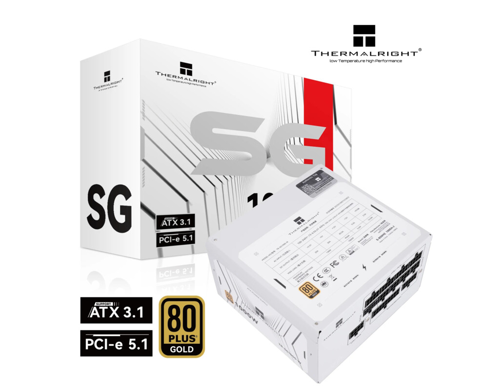 Захранване Thermalright ATX 3.1 1000W Gold 5