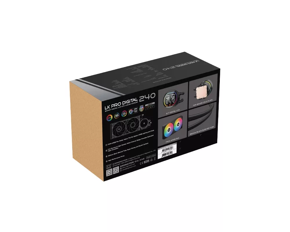 Охладител за процесор Xigmatek LK Pro 240 Digital 10