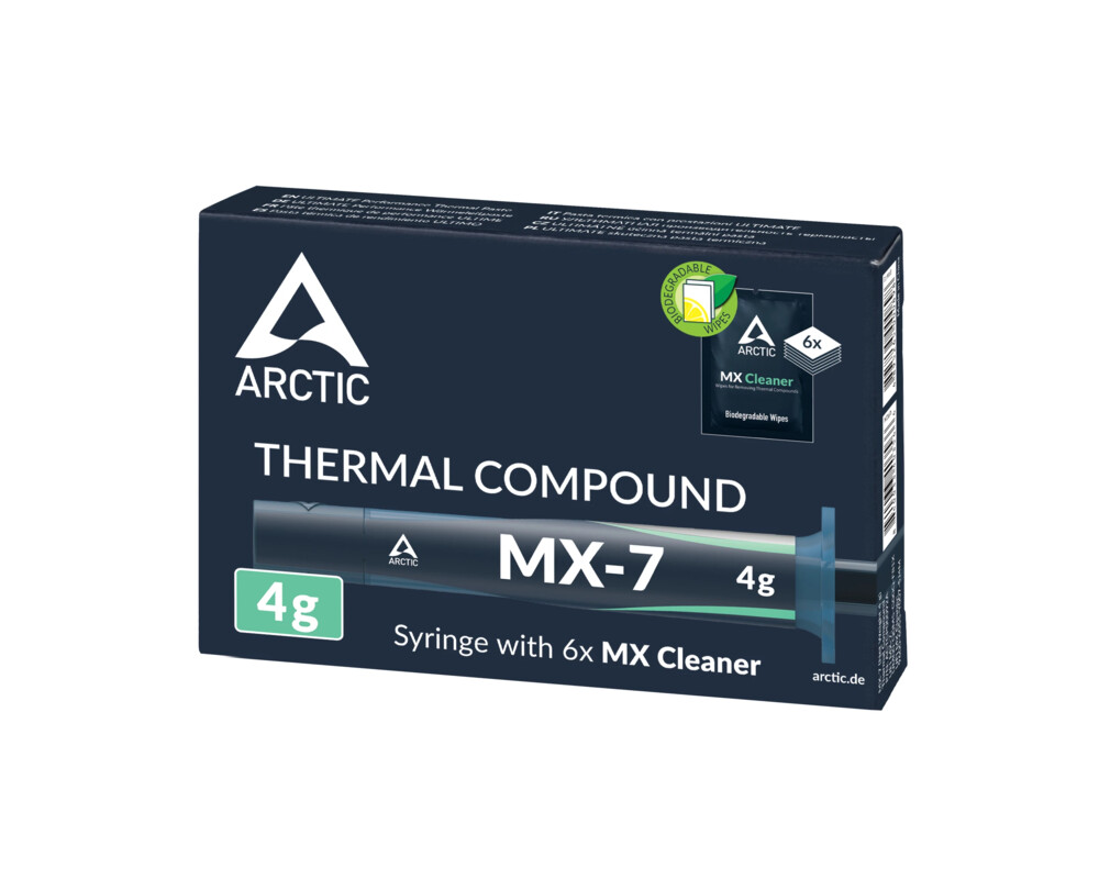 Термо паста Arctic MX-7 4gr with 6pcs MX Cleaner 2